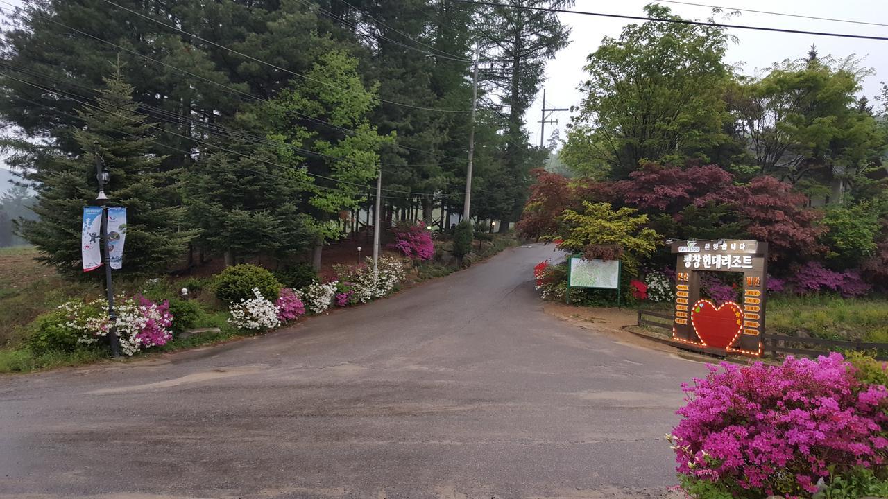 Pyeongchang Iris Pension Exterior foto